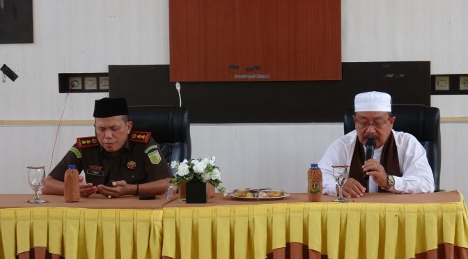 kejaksaan negeri kaur melaksanakan kegiatan siraman rohani awal tahun 2024
